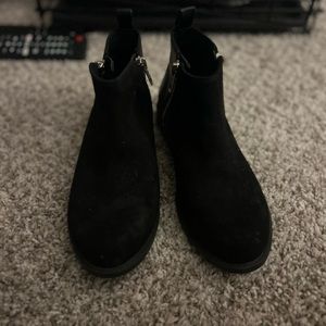 Black booties
